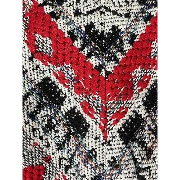 IRO Kroe Jacket Blazer Multi Color Textured Size 38 Tribal Art To Wear Aztec - Picture 8 of 10